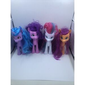 Hasbro My Little Pony Toy Horses Lot Of 4. 2021.
